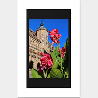 Flowers in Rothenburg od Tauber Posters and Art